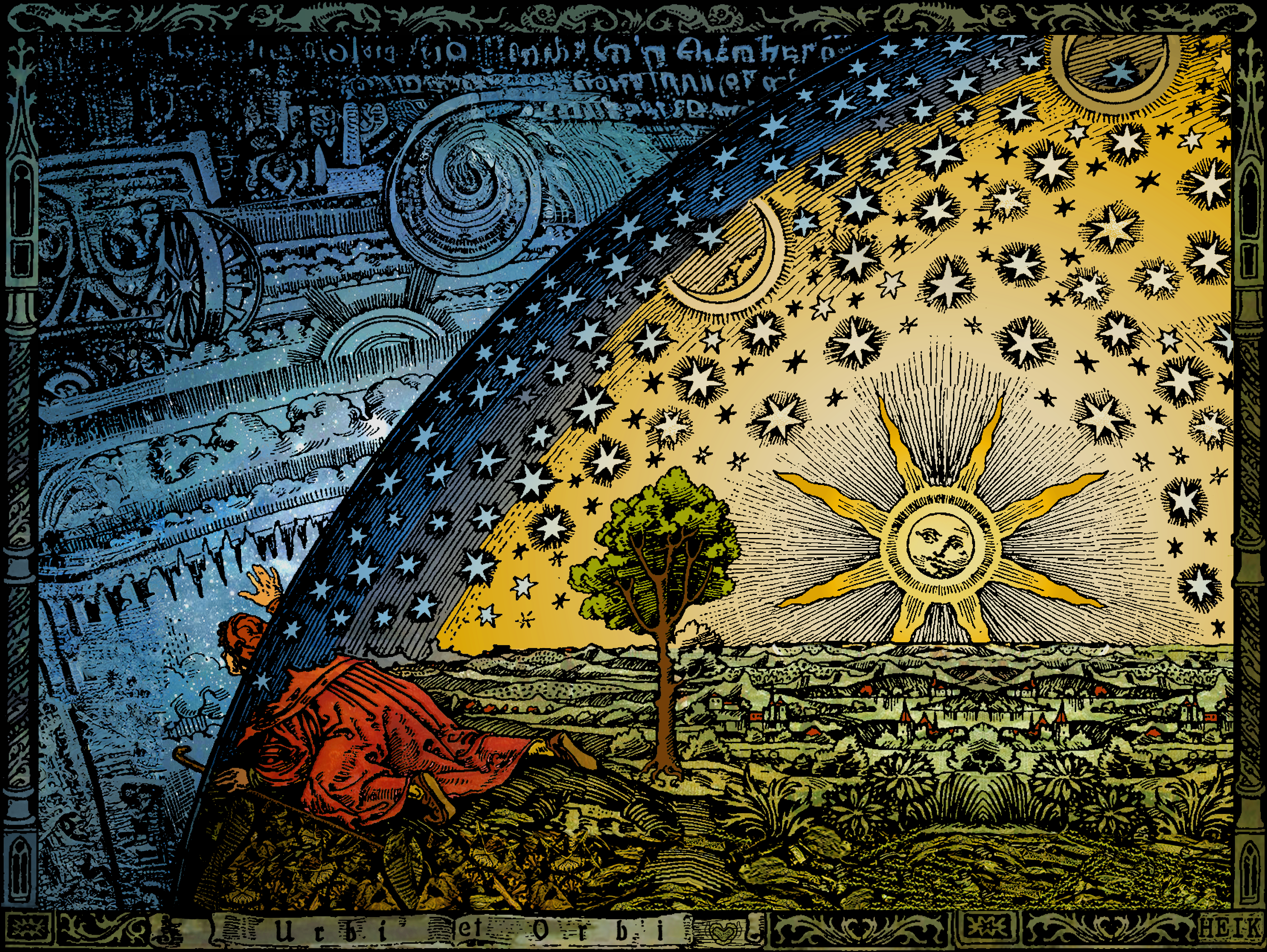 Astronomy and Astrophysics — Flammarion Engraving
